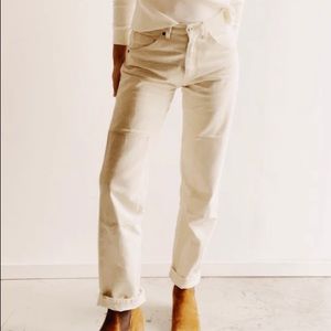 Hey Gang Women’s Knee Patch Jeans in Natural